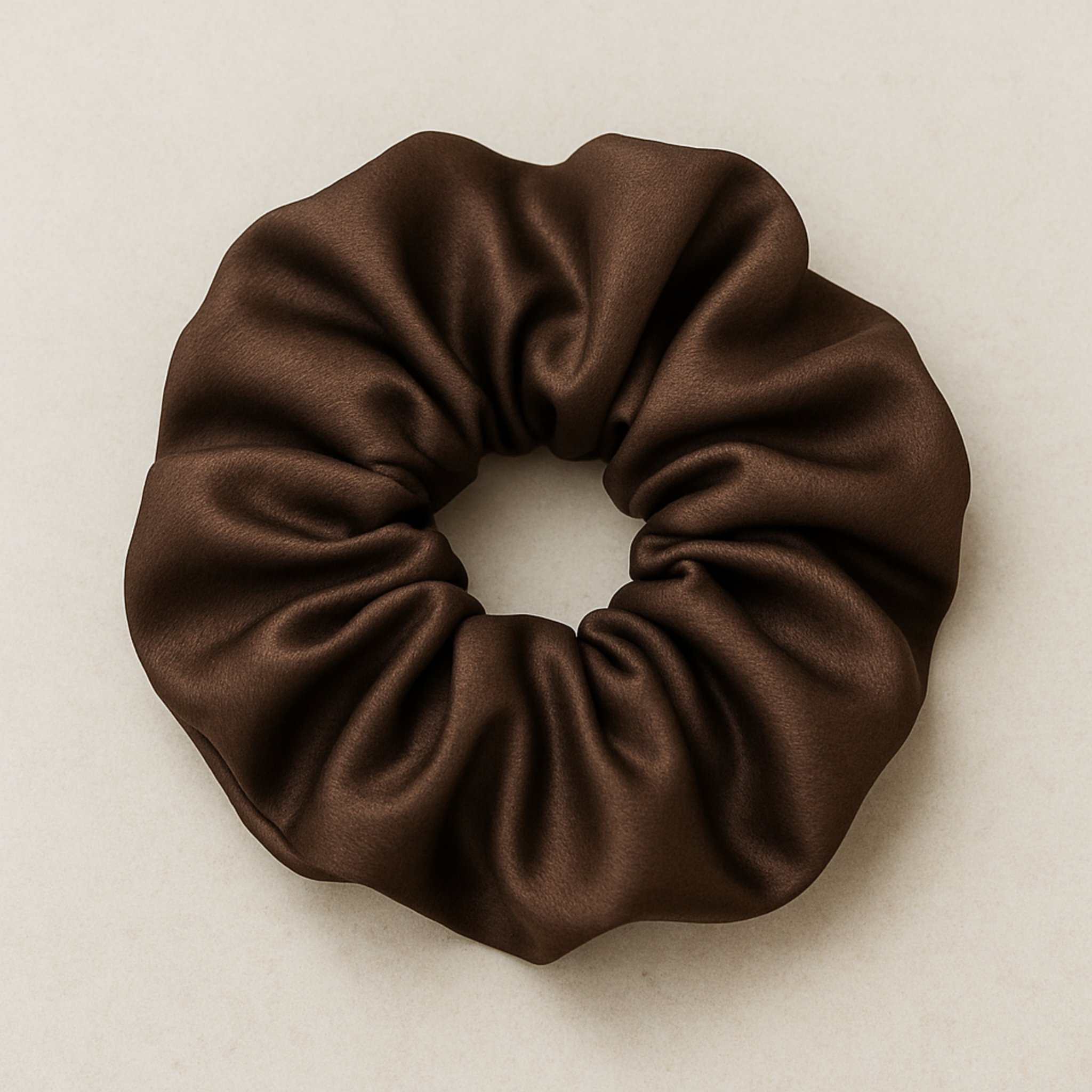 SEIDEN-SCRUNCHIE - ESPRESSO