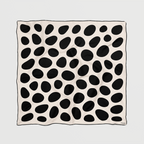 PEBBLE SEIDENTUCH - 70 - JET BLACK