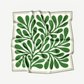 LEAF SEIDENTUCH - 50 - GRASS GREEN