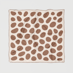PEBBLE SEIDENTUCH - 70 - MOCHA MOUSSE