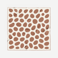 PEBBLE SILK SCARF - 70 - MOCHA MOUSSE